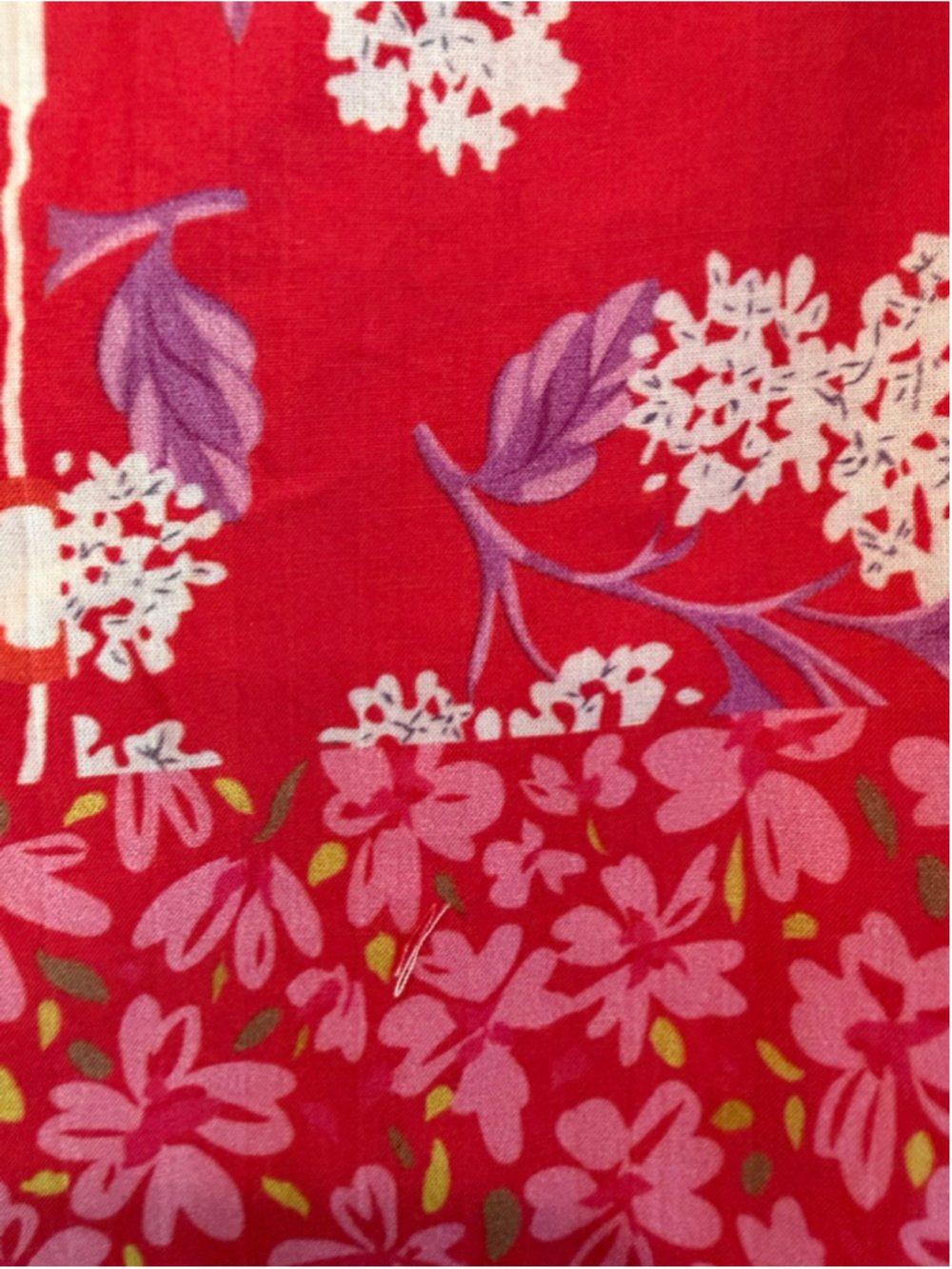 Entro Women’s Sightseer Floral Print Midi Dress in Red Size sS - Picture 6 of 9